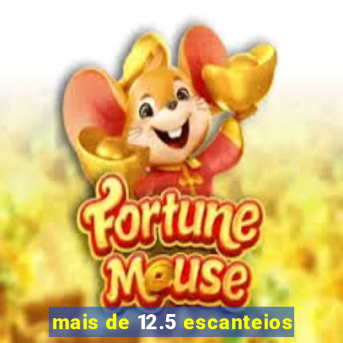 mais de 12.5 escanteios